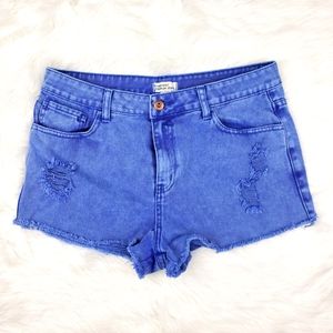 Forever 21 Premium Denim Cut-off Shorts